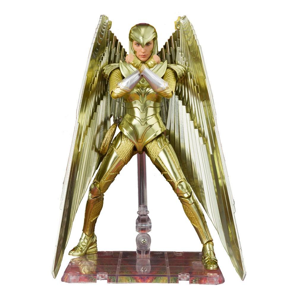 Wonder Woman 1984 S H Figuarts Action Figure Wonder Woman Golden Armor 15 Cm