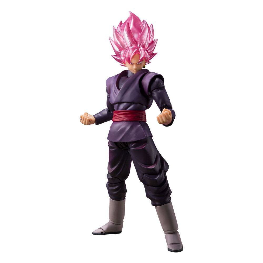 Dragon Ball Super S H Figuarts Action Figure Goku Black Super Saiyan Rose 14 Cm