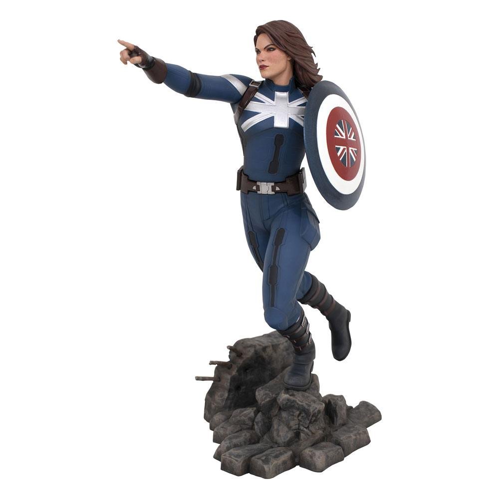 Captain Carter What If Marvel Tv Gallery Pvc Statue 25 Cm