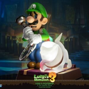 Luigis Mansion 3 Pvc Statuetta Luigi Polterpup Collectors Edition 23 Cm Con Luci