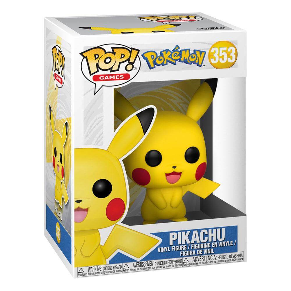 Pokemon Pop Games Vinyl Figure Pikachu 9 Cm 353 End March 2021