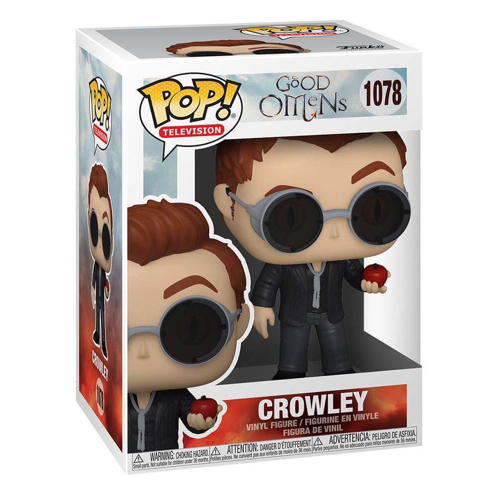 Crowley Good Omens Pop Tv Vinyl Figures 9 Cm 1078 April 2021