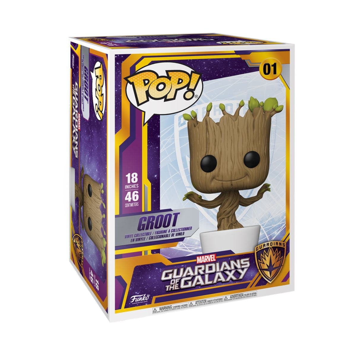 Dancing Groot 46 Cm Guardians Of The Galaxy Super Sized Pop Marvel Vinyl Figure 01