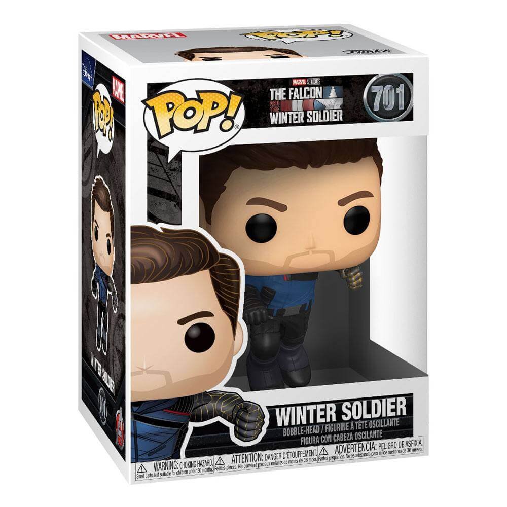 Winter Soldier The Falcon And The Winter Soldier Pop Marvel Vinyl Figure 9 Cm 701 End March 2021
