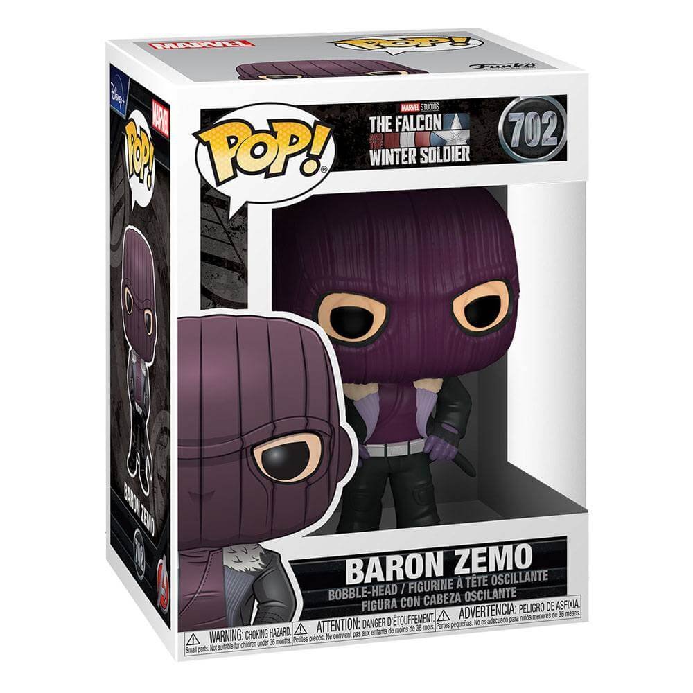Baron Zemo The Falcon And The Winter Soldier Pop Marvel Vinyl Figure 9 Cm 702 End March 2021