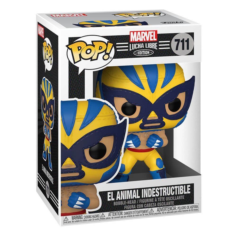 Wolverine Marvel Luchadores Pop Vinyl Figure 9 Cm 711