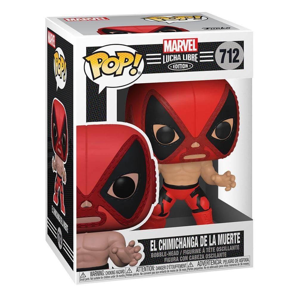 Deadpool Marvel Luchadores Pop Vinyl Figure 9 Cm 712