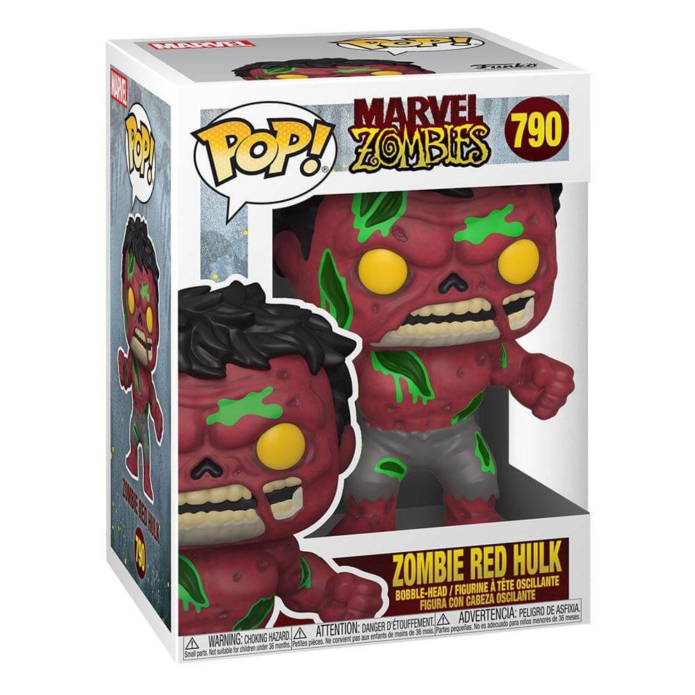 Red Hulk Marvel Pop Vinyl Figure Zombie 9 Cm 790 March 2021