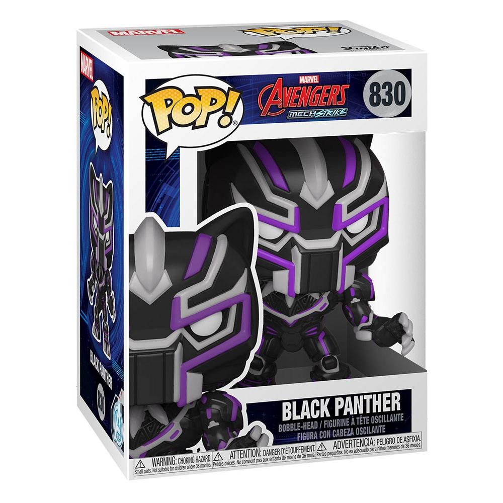 Marvel Mech Pop Vinyl Figure Black Panther 9 Cm 830
