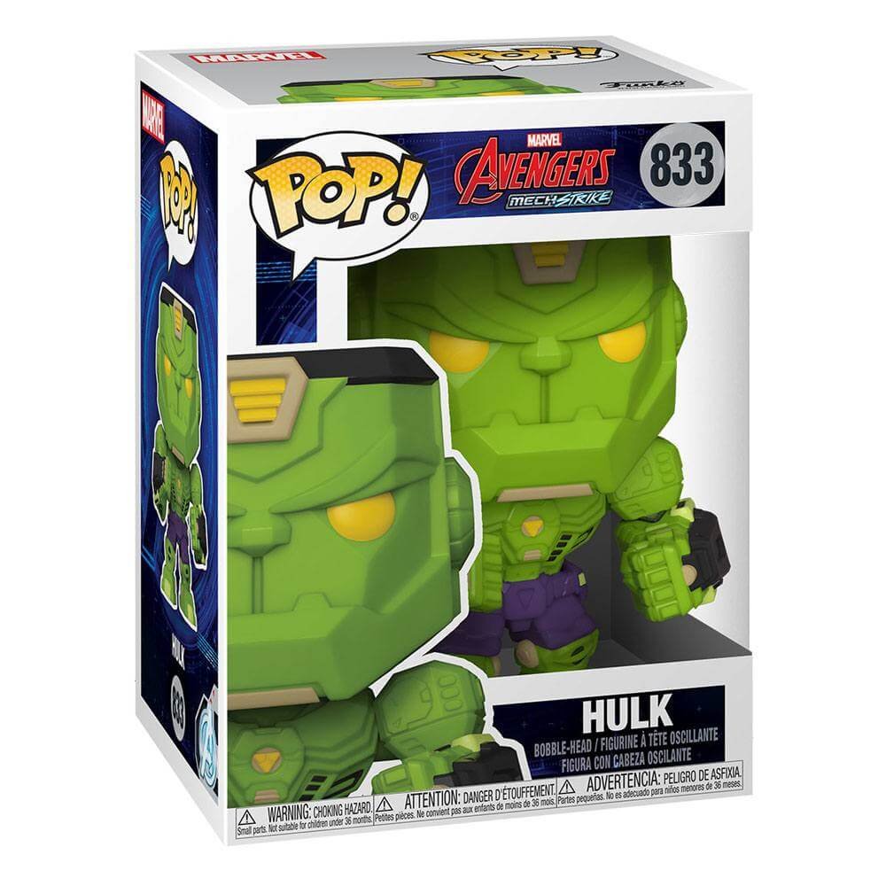 Marvel Mech Pop Vinyl Figure Hulk 9 Cm 833