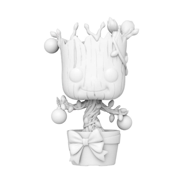 Marvel Pop Vinyl Figure Groot Diy Wh 9 Cm