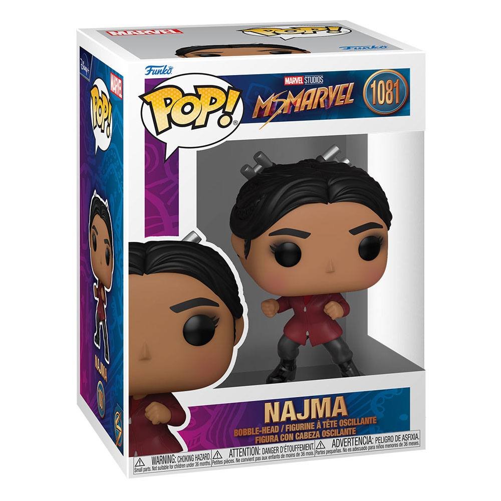 Ms Marvel Pop Tv Vinyl Figure Najma 9 Cm 1081