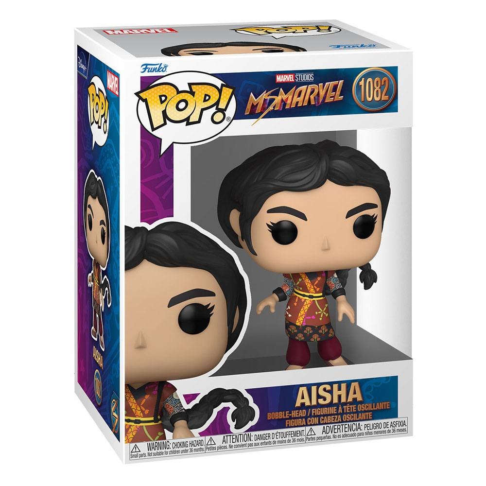Ms Marvel Pop Tv Vinyl Figure Aisha 9 Cm 1082