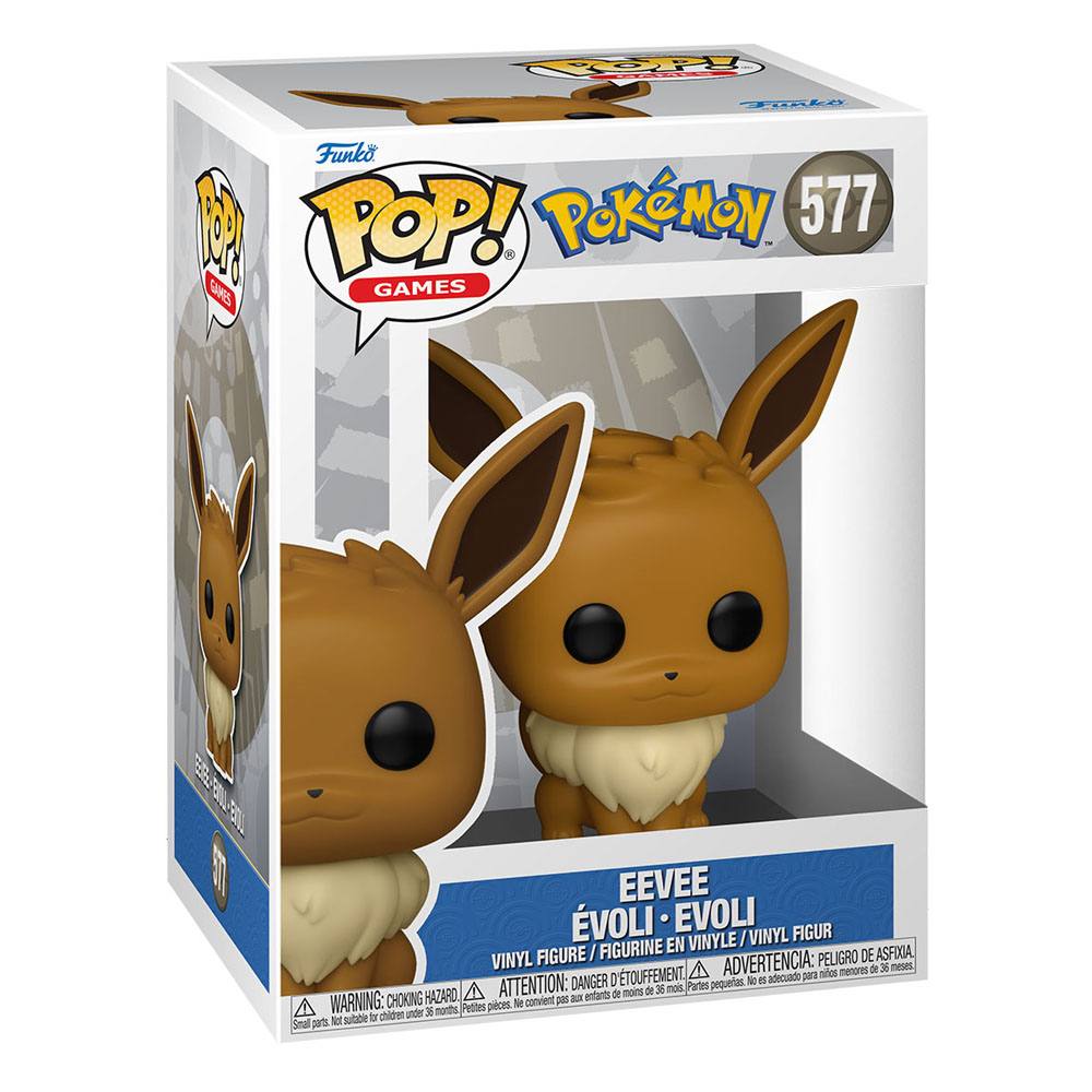 Pokemon Pop Games Vinyl Figure Eevee Emea 9 Cm 577