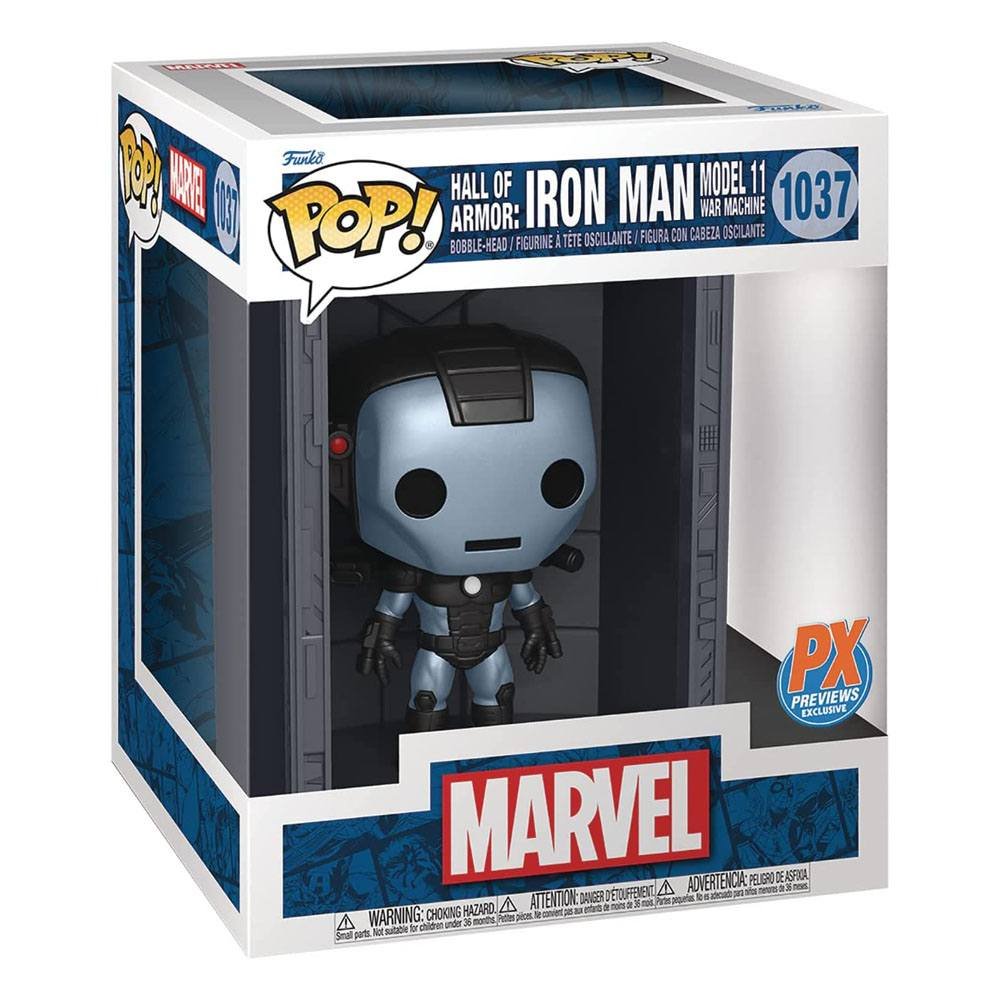 Iron Man Model 11 War Machine Px Exclusive Marvel Pop Deluxe Vinyl Figure 9 Cm 1037