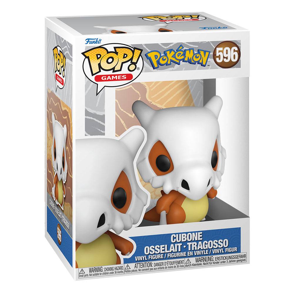 Pokemon Pop Games Vinyl Figure Cubone Emea 9 Cm 596