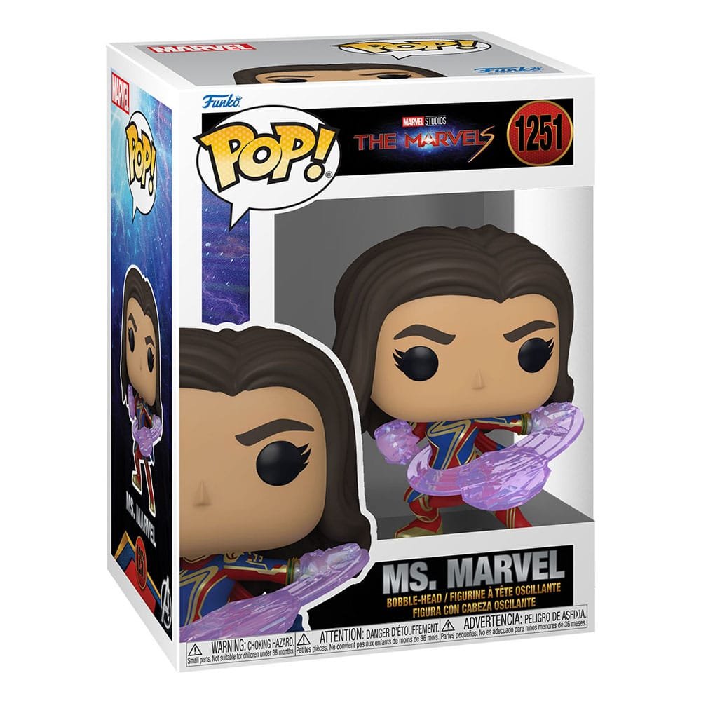 Ms Marvel The Marvels Funko Pop Marvel Figure 9 Cm 1251