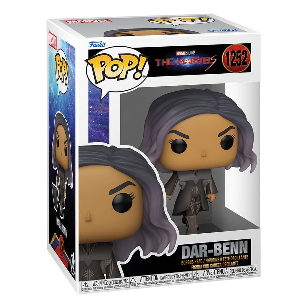 Dar Benn The Marvels Funko Pop Marvel Figure 9 Cm 1252