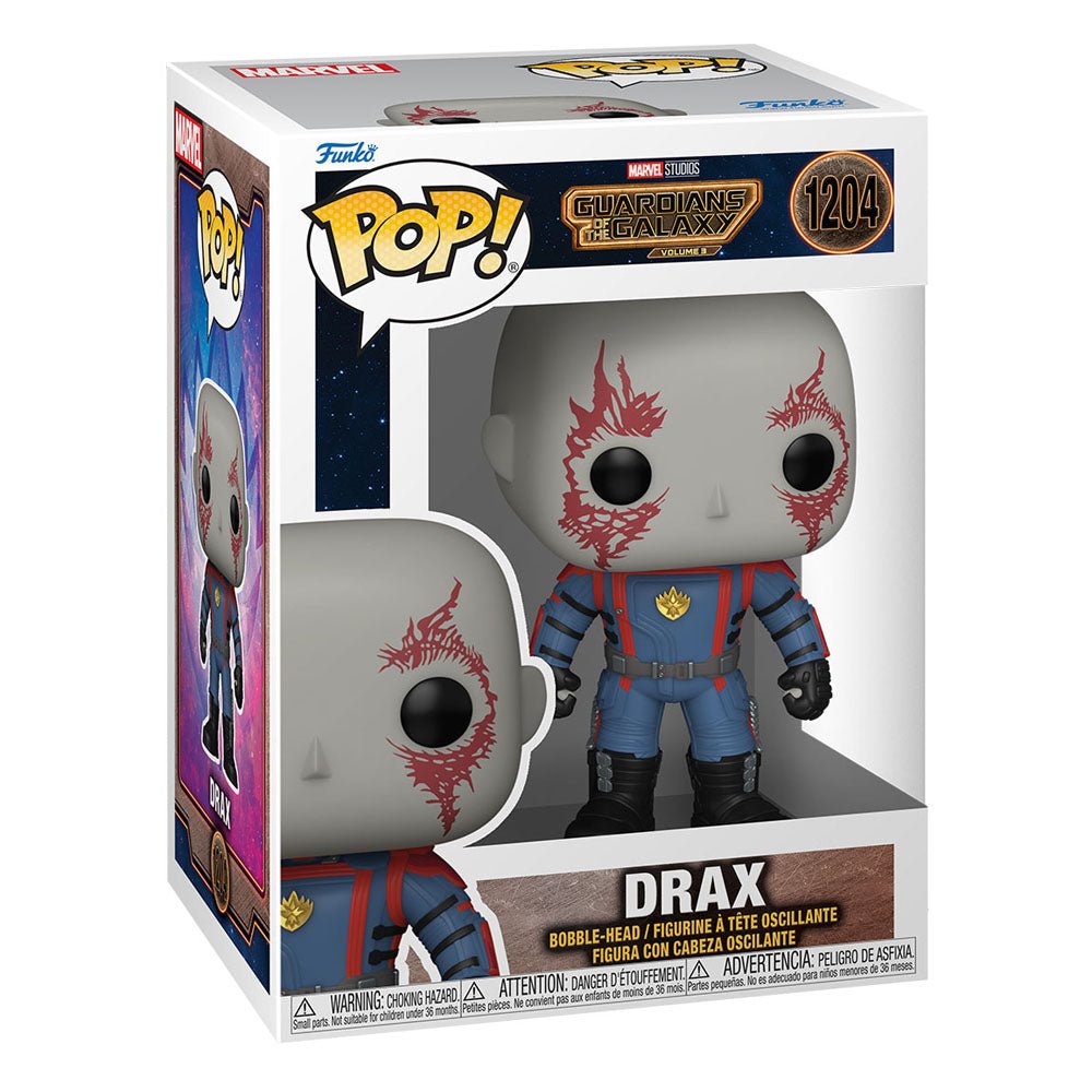Drax Guardians Of The Galaxy Vol 3 Marvel Pop Vinyl Figure 9 Cm 1204
