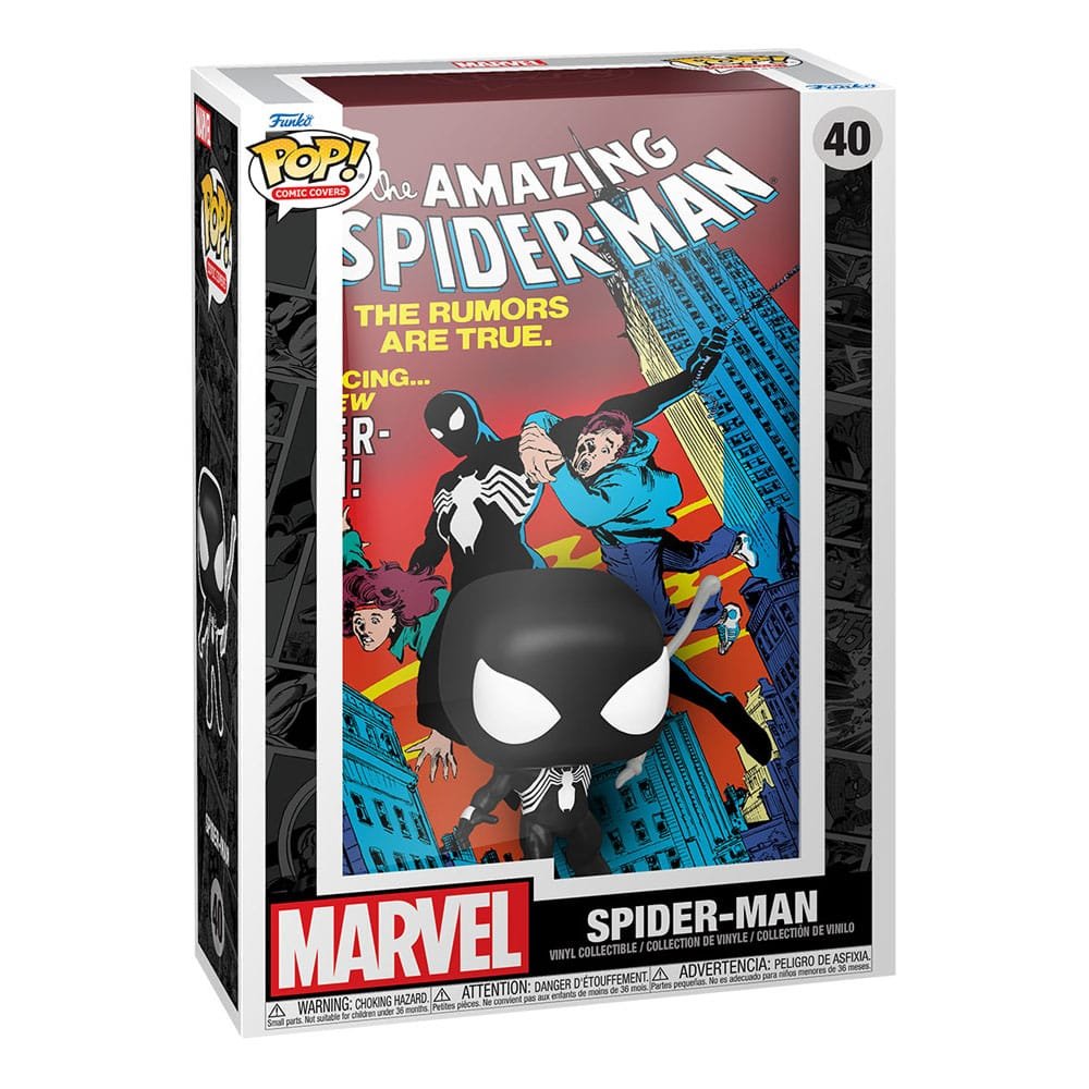 Amazing Spider Man 252 Marvel Pop Comic Cover Vinyl Figure 9 Cm 40