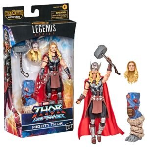 Thor Love And Thunder Marvel Legends Series Action Figure 2022 Marvels Korg Baf 1 Mighty Thor 15 Cm