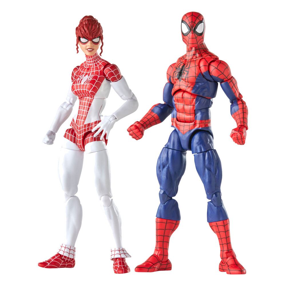 The Amazing Spider Man Renew Your Vows Marvel Legends Action Figure 2 Pack 2022 Spider Man Marvels Spinneret 15 Cm