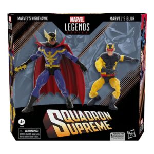 Nighthawk And Marvels Blur Squadron Supreme Marvel Legends Action Figures 15 Cm