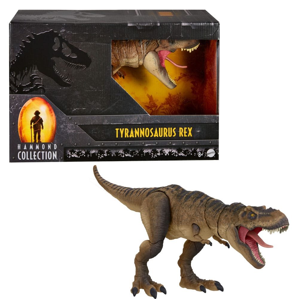 Tyrannosaurus Rex Jurassic Park Hammond Collection Action Figure Jurassic World 24 Cm