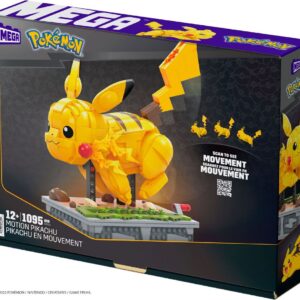 Pokemon Mega Construx Construction Set Motion Pikachu