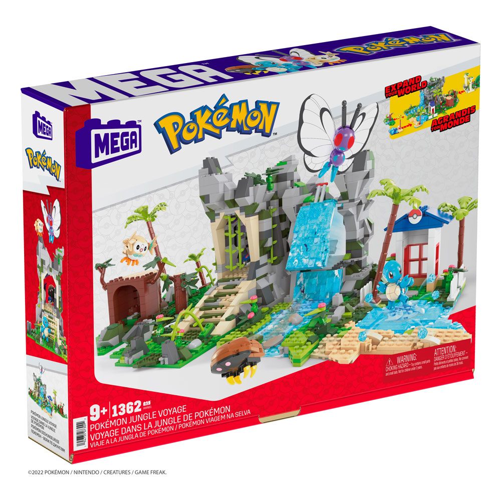 Pokemon Mega Construx Construction Set Pokemon Jungle Voyage