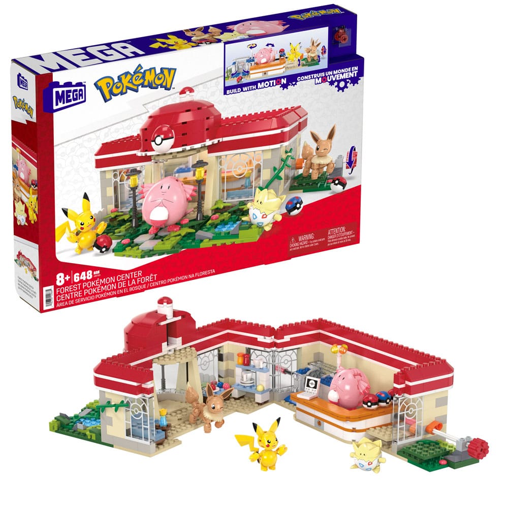 Forest Pokemon Center Pokemon Mega Construx Construction Set
