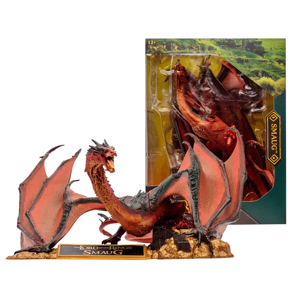 Smaug The Hobbit Lord Of The Rings Mcfarlane S Dragons Series 8 Statue 28 Cm