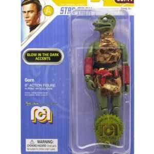 Gorn Action Figure Star Trek Tos Glow In The Dark Fluorescente 20Cm