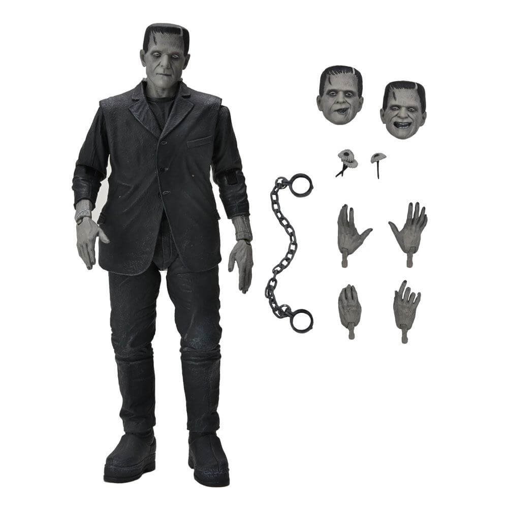 Ultimate Frankensteins Monster Black White Universal Monsters Action Figure 18 Cm Neca 04805