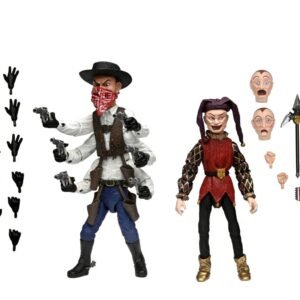Six Shooter Jester Puppet Master Action Figure 2 Pack Ultimate 18 Cm Neca 45495