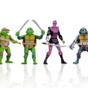 Ninja Turtles In Time Tmnt Tartarughe Ninja 18 Cm Wave 1 Neca 54104