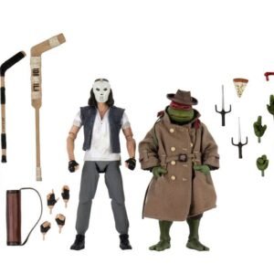 Casey Jones E Raphael In Disguise Teenage Mutant Ninja Turtles Action Figure 2 Pack 18 Cm Neca 54124