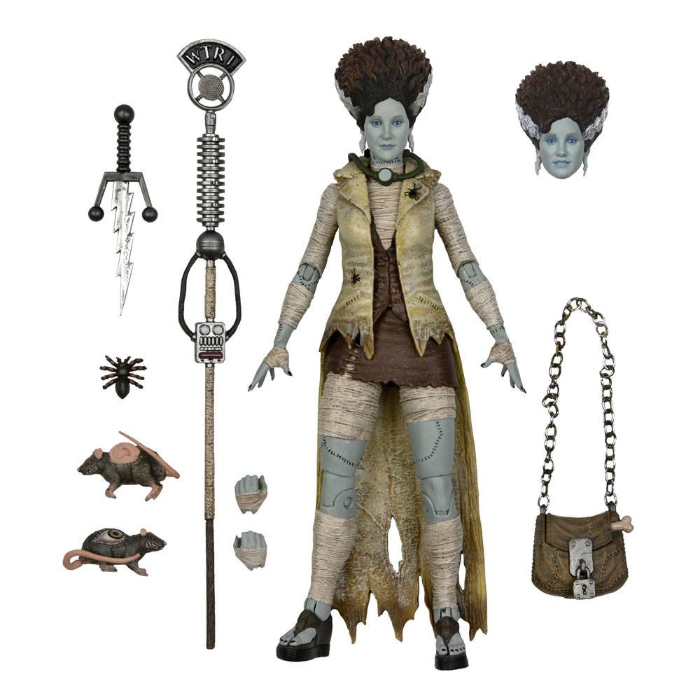 April As The Bride 18 Cm Universal Monsters X Teenage Mutant Ninja Turtles Action Figure Neca 54185