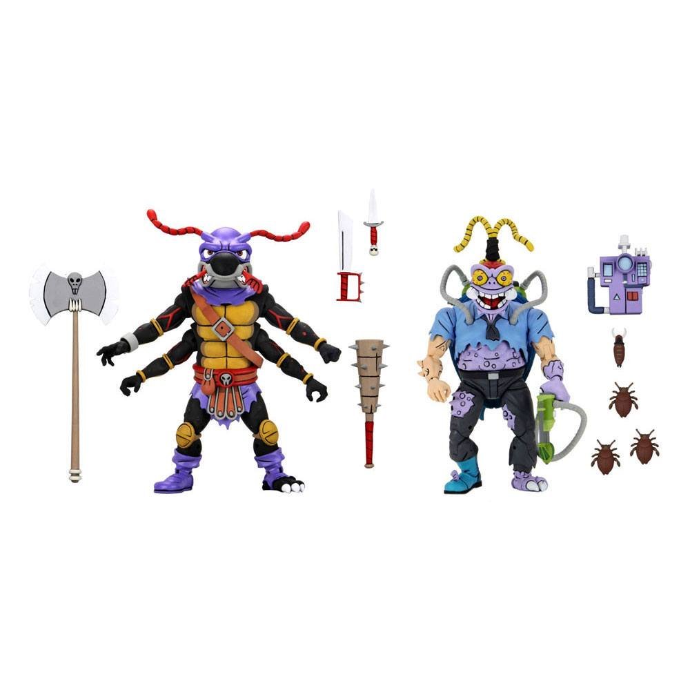 Antrax Scumbug Teenage Mutant Ninja Turtles Action Figure 2 Pack 18 Cm Neca 54227 January 2022