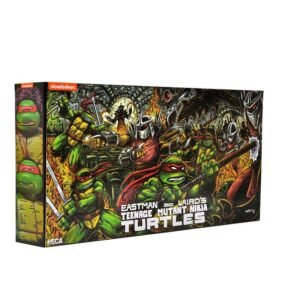 Teenage Mutant Ninja Turtles Mirage Comics Action Figures 4 Pack Leonardo Raphael Michelangelo Donatello 18 Cm Tmnt Neca 54329