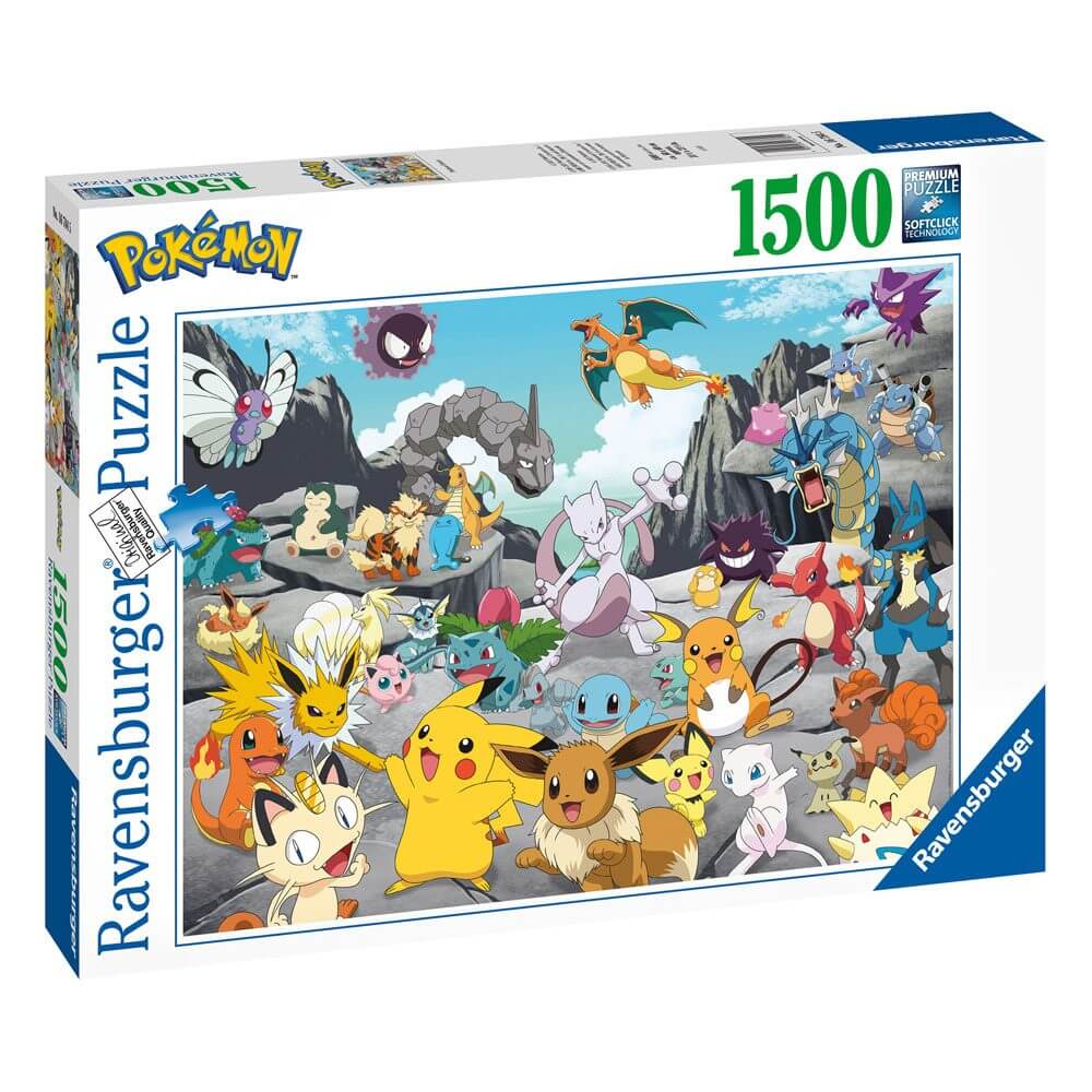 Pokemon Jigsaw Puzzle Pokemon Classics 1500 Pieces April 2021
