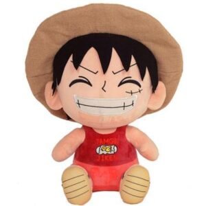 Luffy Peluche One Piece Cappello Di Paglia 20 Cm