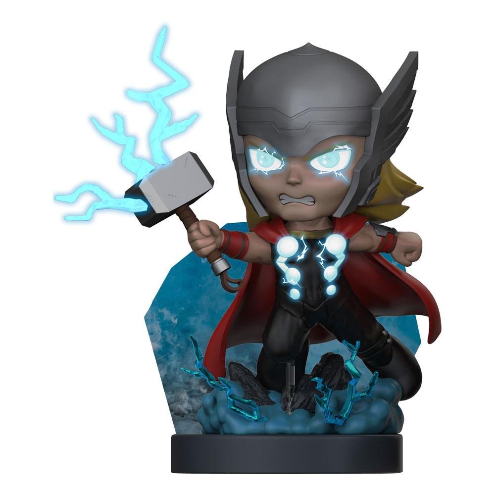 Thor God Mode Black Light Exclusive Marvel Superama Mini Diorama 10 Cm