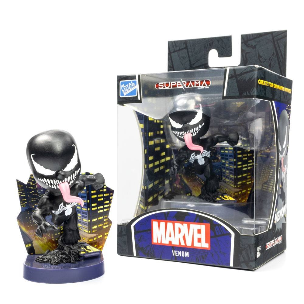 Venom Marvel Superama Mini Diorama 10 Cm