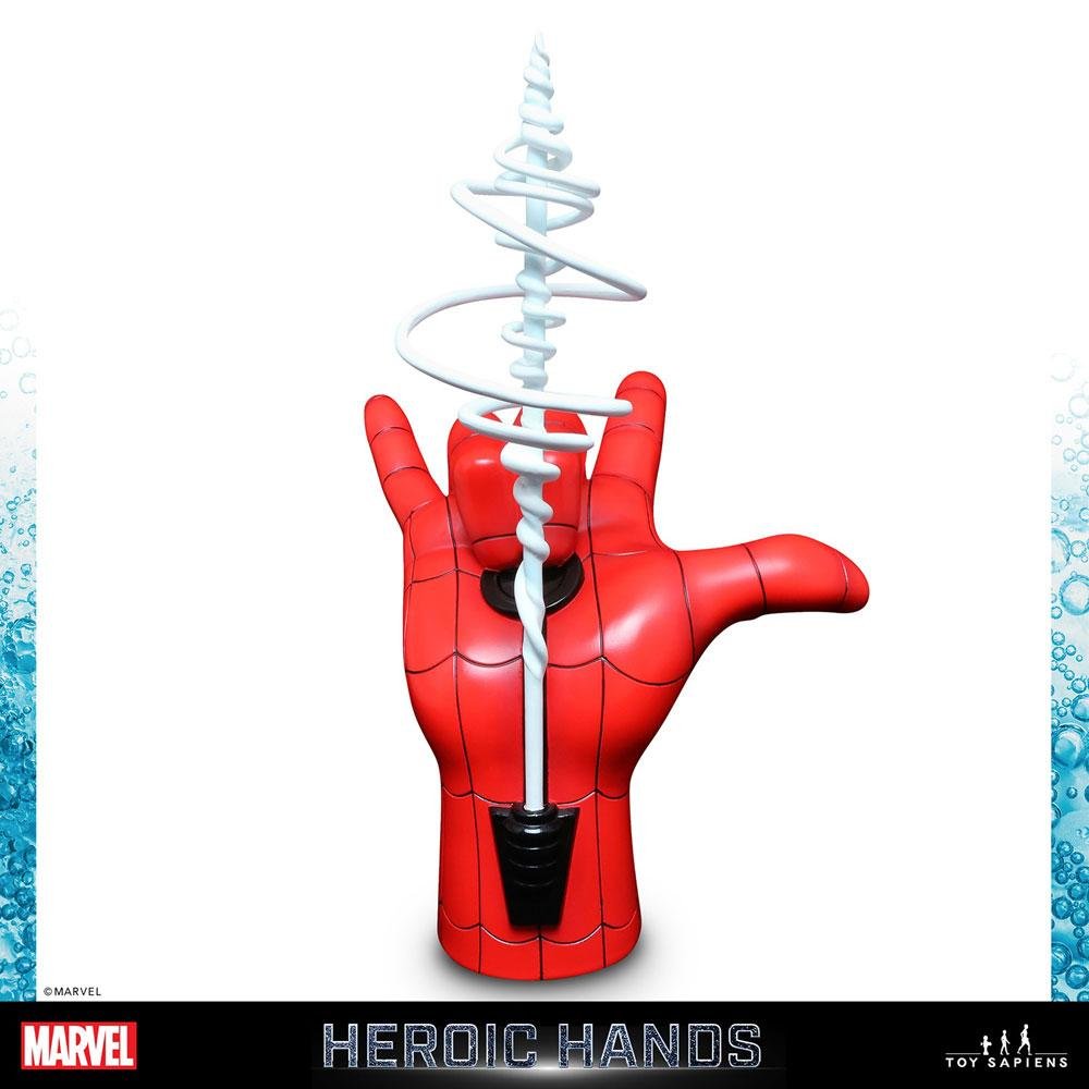 Marvel Heroic Hands Life Size Statue 01A Spider Man 26 Cm