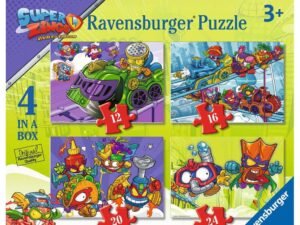 Super Zings Set 4 Puzzle 12 16 20 24 Pezzi Ravensburger