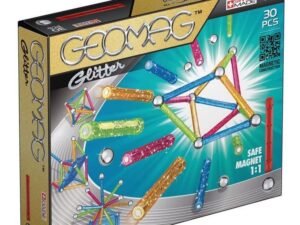 Geomag Glitter 30 Pezzi Set Costruzioni Magnetiche Magnetic Construction