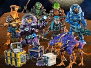 Bundle Wave Cosmic Legions Oxkrewe Book One Thraxxon