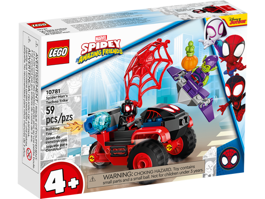 Miles Morales Techno Trike Di Spider Man Lego 10781