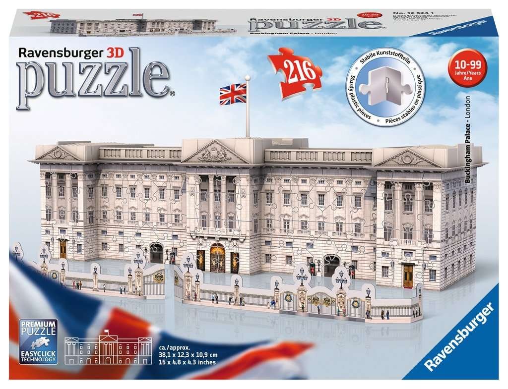 Buckingham Palace Puzzle 3D Ravensburger